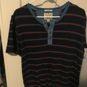 Lucky Brand Striped Henley